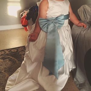 8T flower girl dress